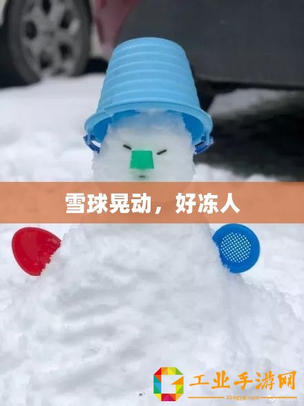 雪球晃動，好凍人