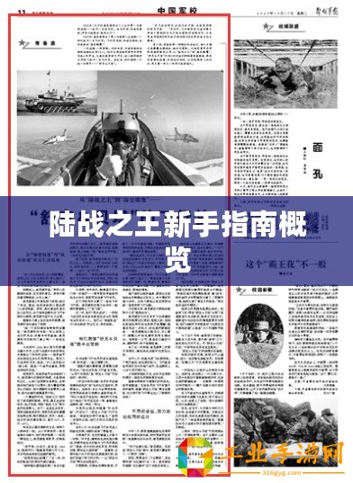 陸戰之王新手指南概覽