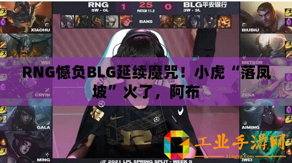 RNG憾負BLG延續魔咒！小虎“落鳳坡”火了，阿布
