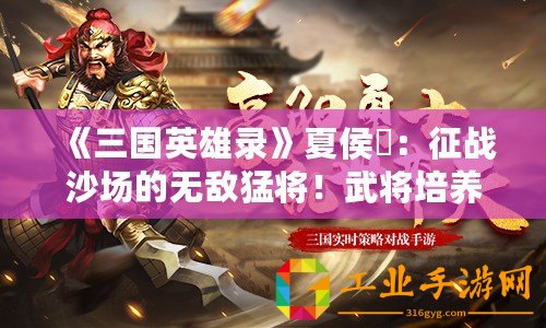 《三國英雄錄》夏侯惇：征戰沙場的無敵猛將！武將培養與錦囊搭配攻略！