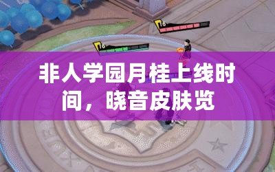 非人學(xué)園月桂上線時(shí)間，曉音皮膚覽