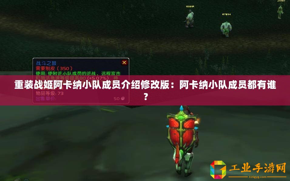 重裝戰(zhàn)姬阿卡納小隊成員介紹修改版：阿卡納小隊成員都有誰？