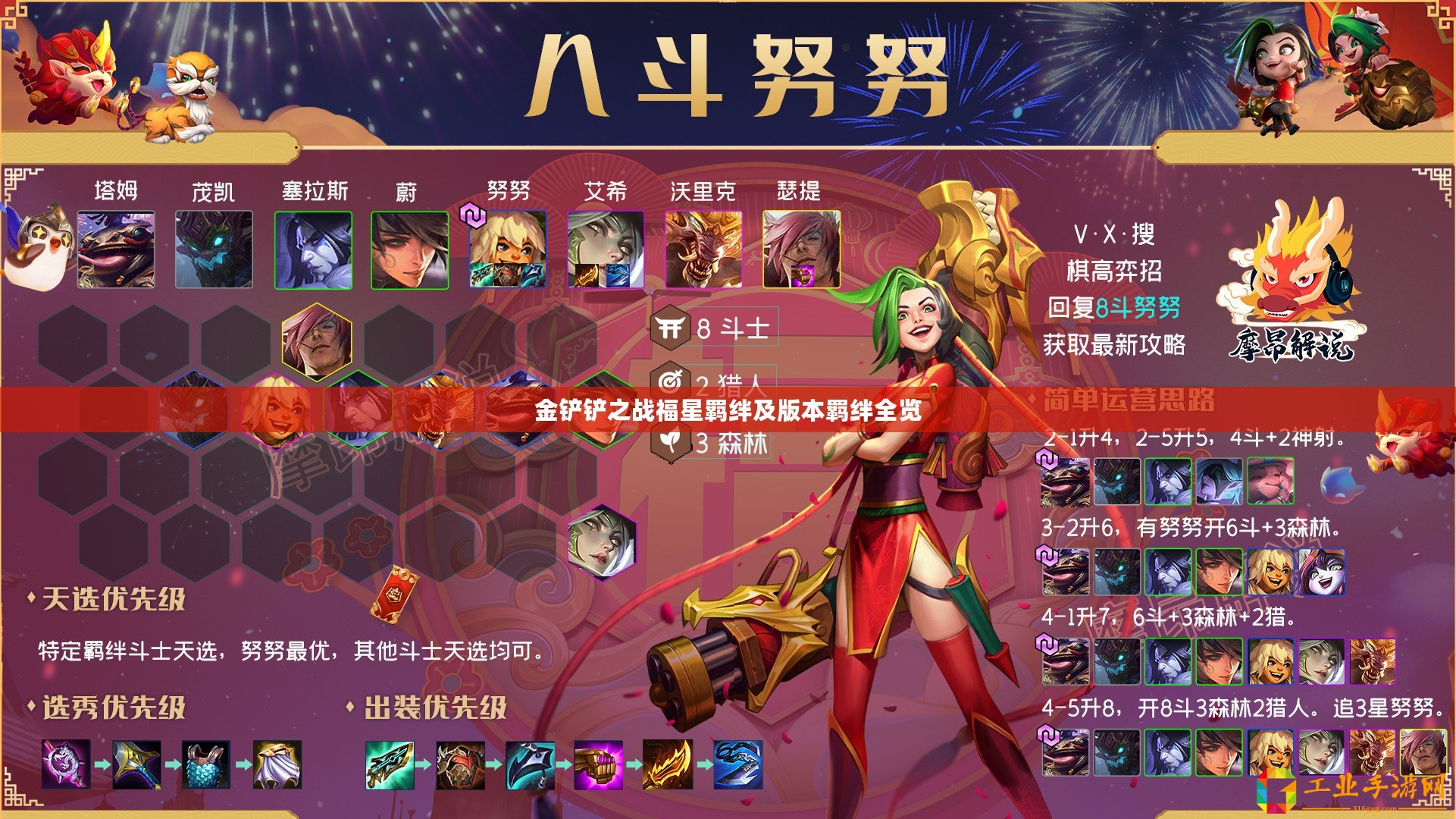 金鏟鏟之戰福星羈絆及版本羈絆全覽