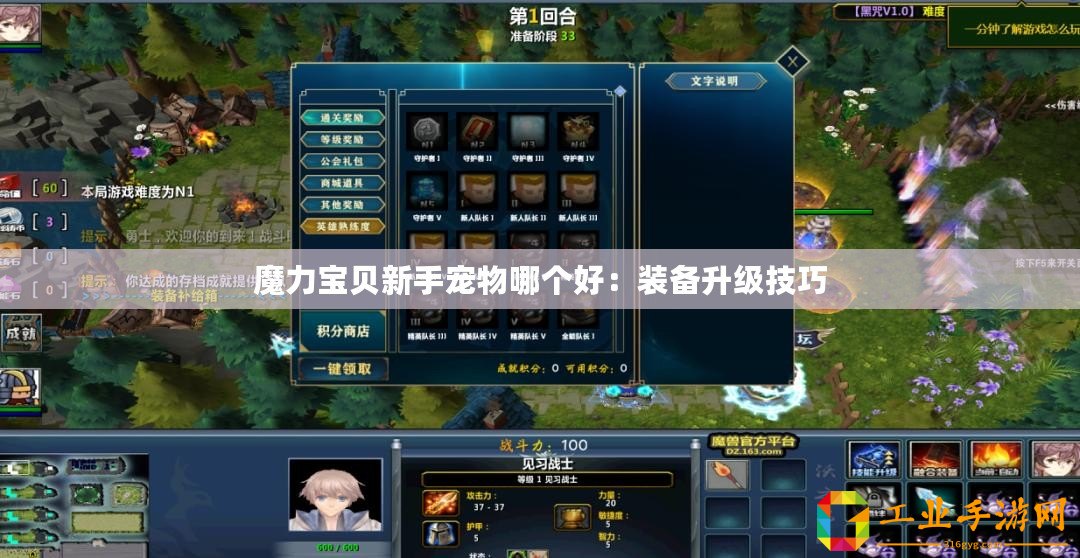 魔力寶貝新手寵物哪個(gè)好：裝備升級(jí)技巧