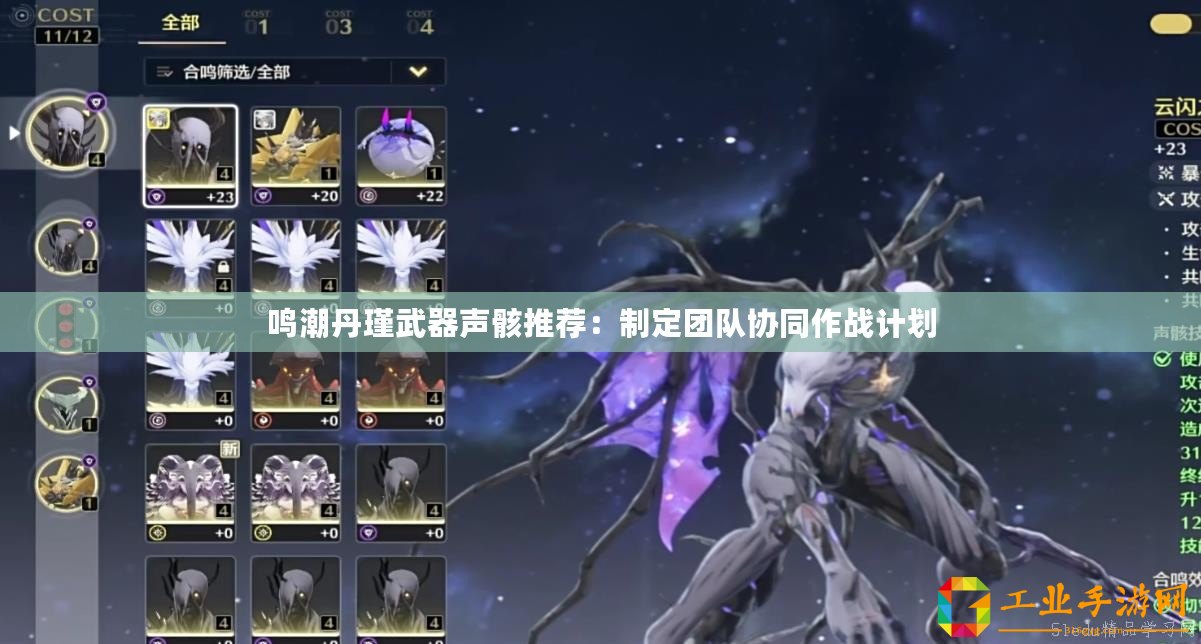 鳴潮丹瑾武器聲骸推薦：制定團隊協(xié)同作戰(zhàn)計劃