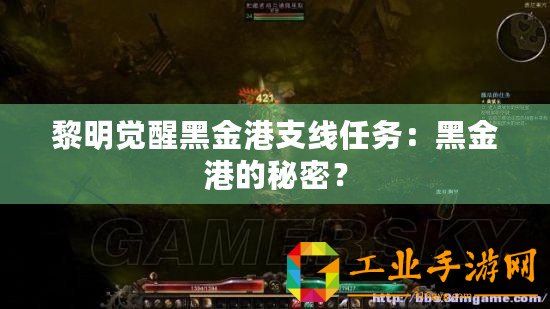 黎明覺醒黑金港支線任務(wù)：黑金港的秘密？