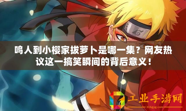 鳴人到小櫻家拔蘿卜是哪一集？網友熱議這一搞笑瞬間的背后意義！