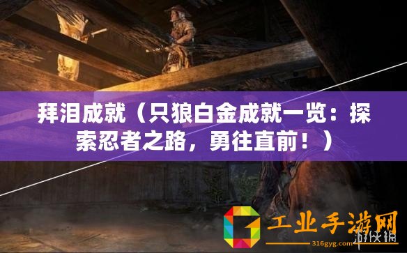 拜淚成就（只狼白金成就一覽：探索忍者之路，勇往直前?。?/>			</a>
		</figure>
		<div   id=